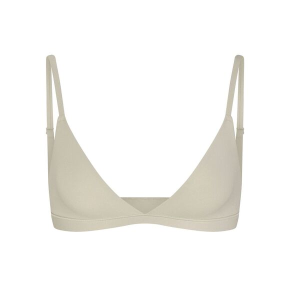 Skims Fits Everybody Triangle Bralette Talc Size Small